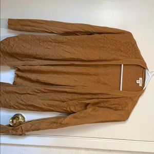 Mustard yellow cardigan